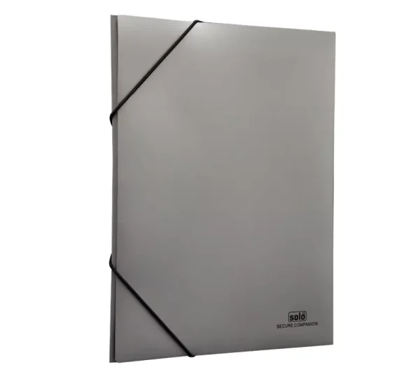 Solo CC 103 Secure Companion A4 Metalic Grey With Pen & Pad