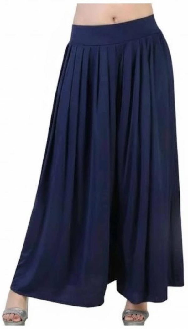 4K FASHION Loose Fit Women Black, Dark Blue Trousers