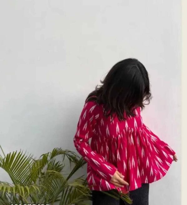 Aadinath Fashion Casual Printed Women Pink Top