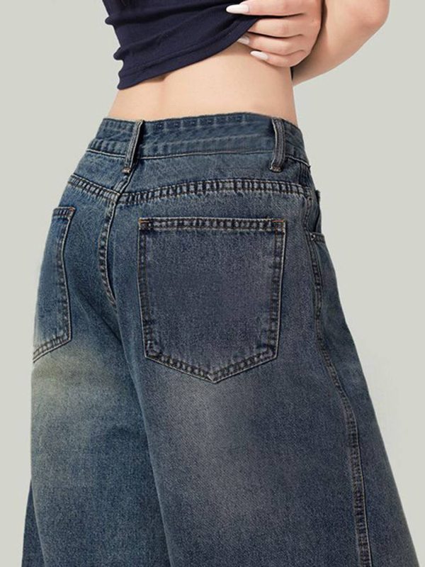 AADVI FASHION Solid Women Blue Baggy Shorts