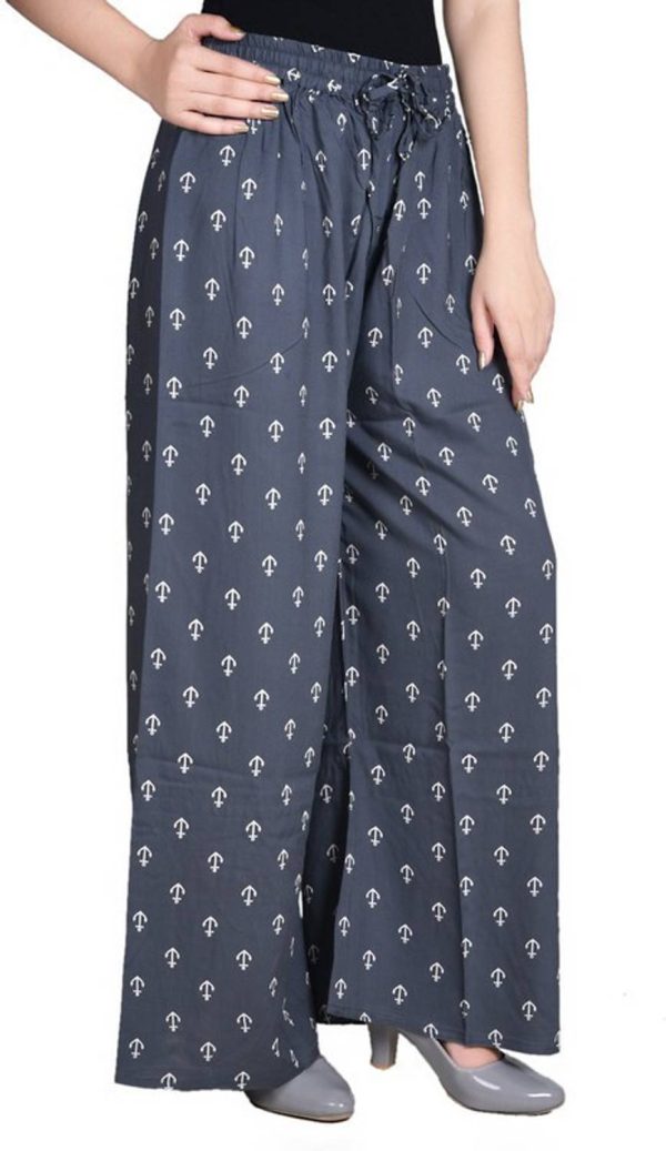 Aarul Fashion Regular Fit Women Grey, Maroon Trousers