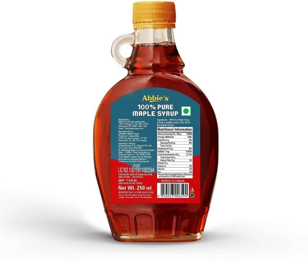 Abbie's Pure Maple Syrup, Product of Canada, Grade A, Robust Taste Robust
