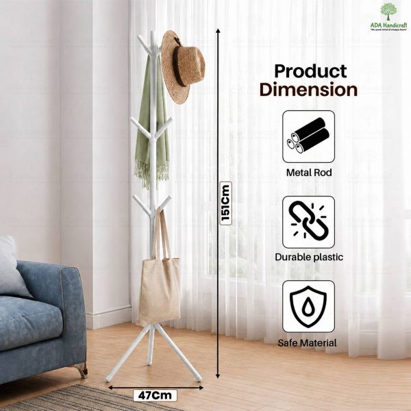 ADA Handicraft STR001 - Metal - Stand Metal Coat and Umbrella Stand