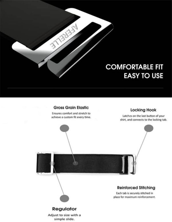 aferelle X- Back Suspenders for Men