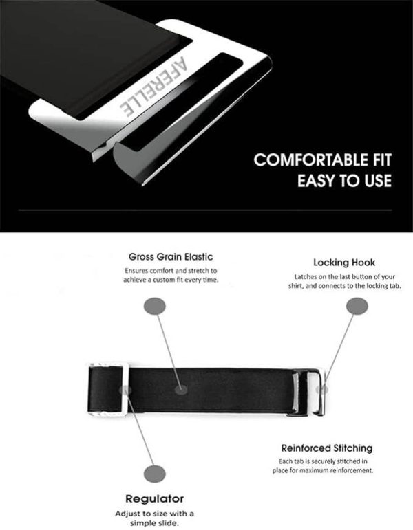 aferelle Y- Back Suspenders for Men