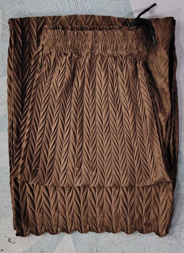 Aftab Creation Loose Fit Women Brown, Black Trousers