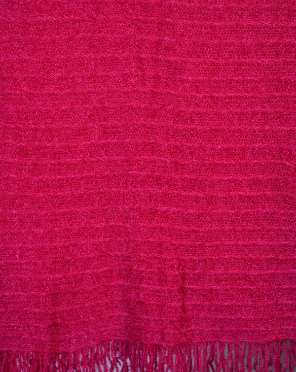 Allure Motifs Wool Solid Men, Women Shawl