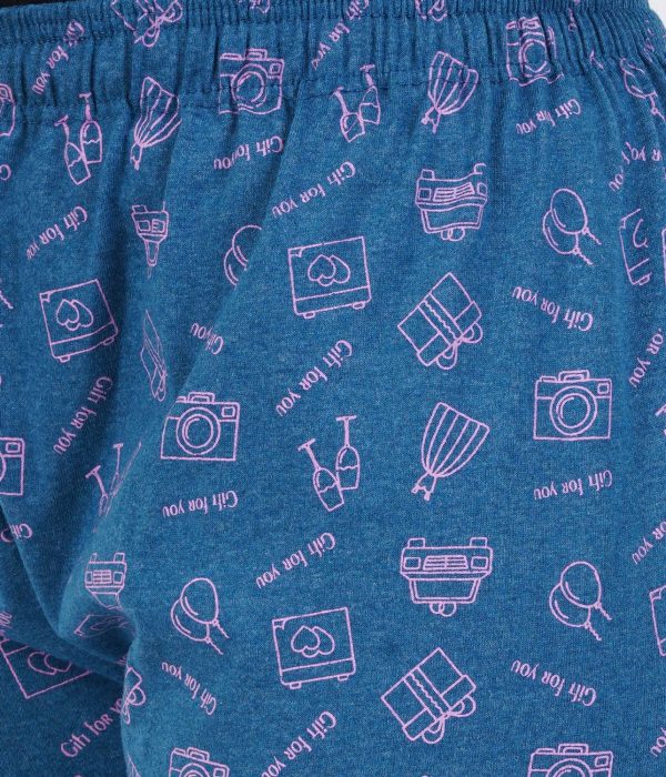 ALSIYA Printed Women Black, Grey, Green, Blue, Red Casual Shorts