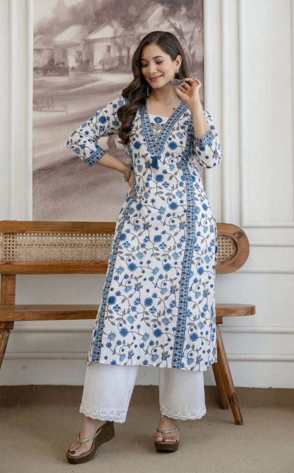 Angira Jaipur Women Printed A-line Kurta
