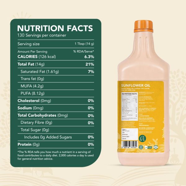 Anveshan Wood Cold Pressed Sunflower Oil