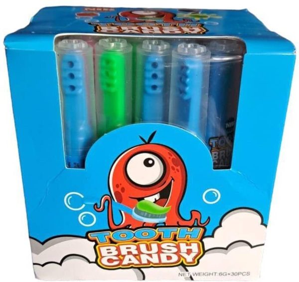 AS enterprises Tooth Brush Candy | Jelly Tasty Candy | kids favourite | Amazing flavour Strawberry, Blueberry, Apple Jelly Candy