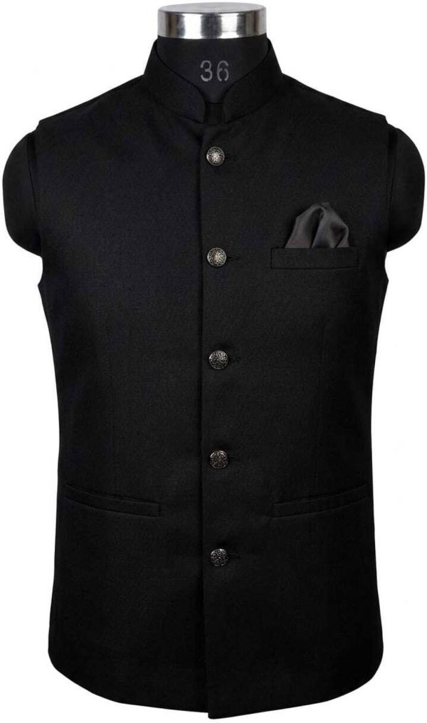 ASTHETIC Solid Men Waistcoat