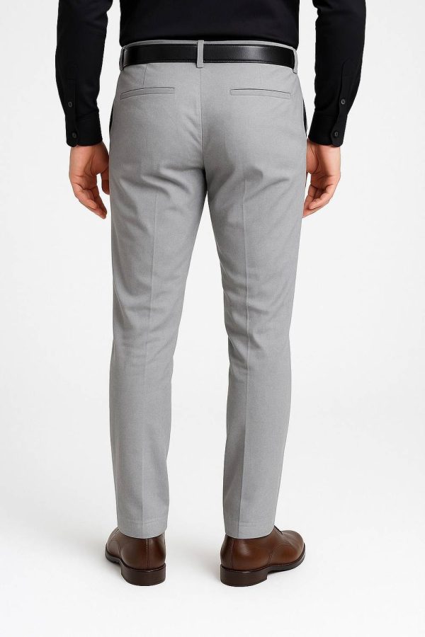 Austenas trend Slim Fit Men Grey Trousers