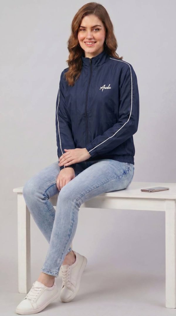 AWIBE WOMEN SOLID LIGHTWEIGHT JACKET CAUSAL Solid Women Wind Cheater