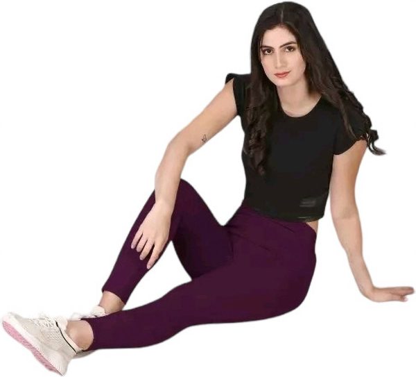 Ayan Enterprises Solid Women Brown Tights