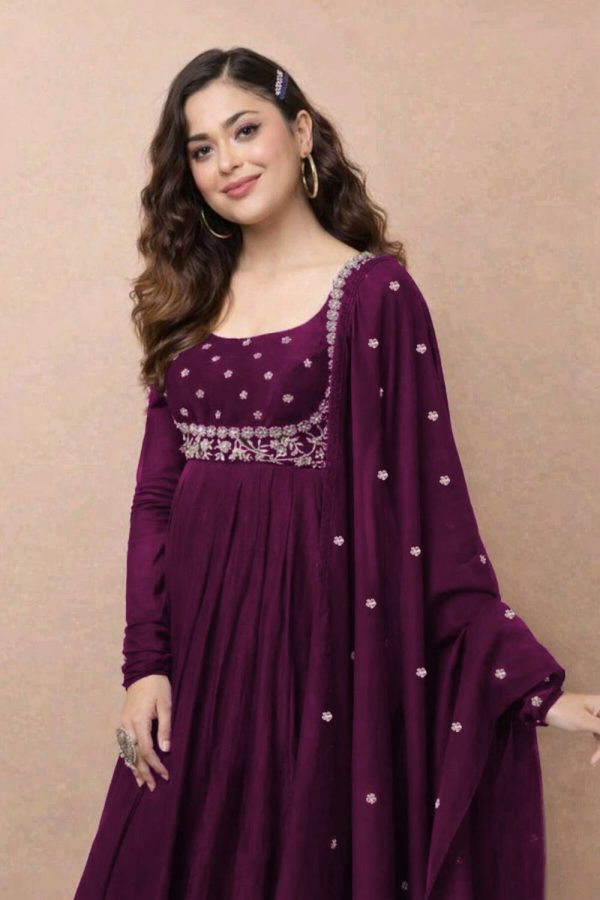 BHOOLKU Anarkali Gown