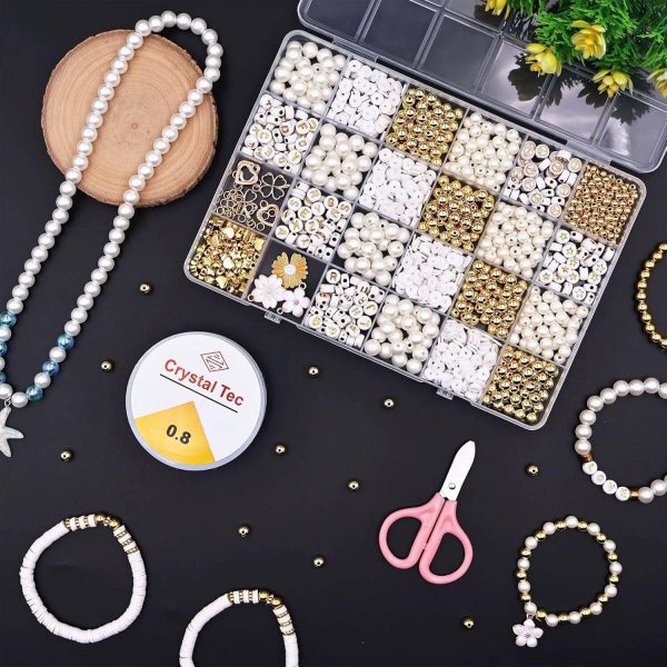 BIGMOTHERS Bracelet Making Kit for Girls, Jewellery Making Kit for Kids DIY Dead Set Making