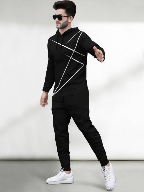BLIVE Printed Men Track Suit