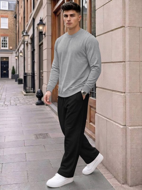BLIVE Solid Men Track Suit