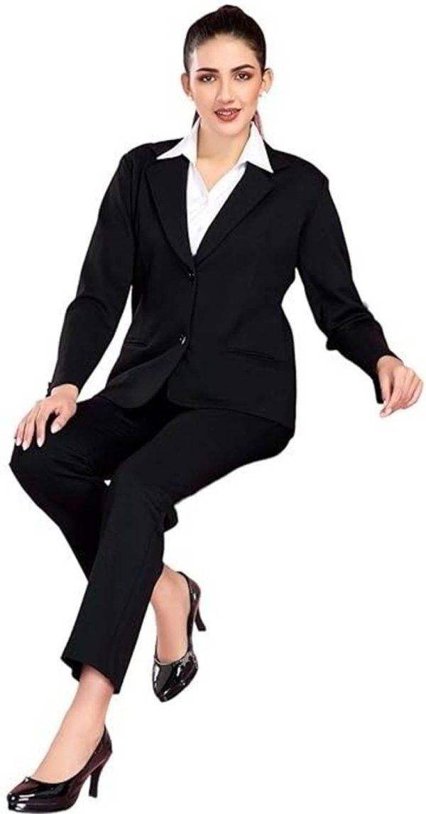 BLUEWEARS Solid Single Breasted Casual, Formal, Party, Festive & Wedding Women Blazer