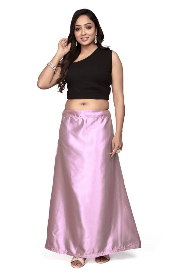 Bondia Light Onion Color Pure Satin Petticoat
