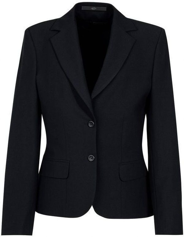CADMON Solid Single Breasted Formal Women Blazer