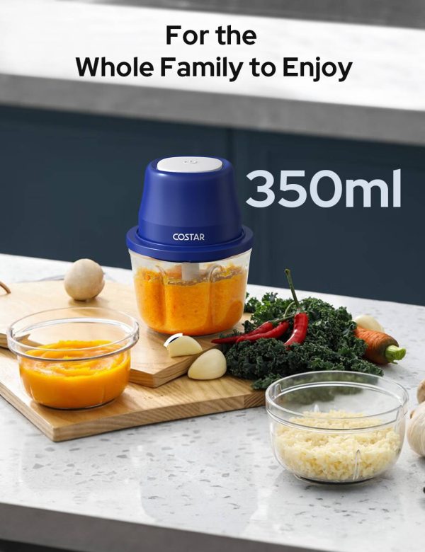 Costar Rechargeable Mini Electric Chopper Electric Vegetable & Fruit Chopper