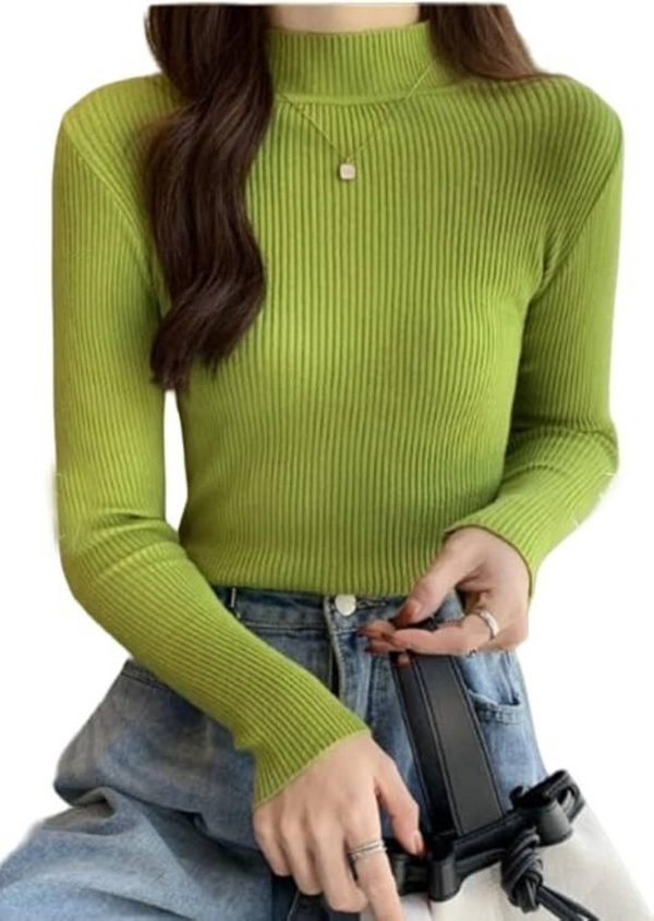 CRAMPLE Full Sleeve Solid Women Sweatshirt