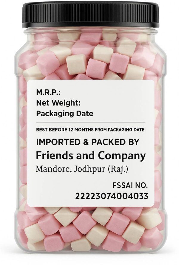 crispcraze marshmallow candy /strawberry marshmallow candy / candy strawberry, vanilla Marshmallow