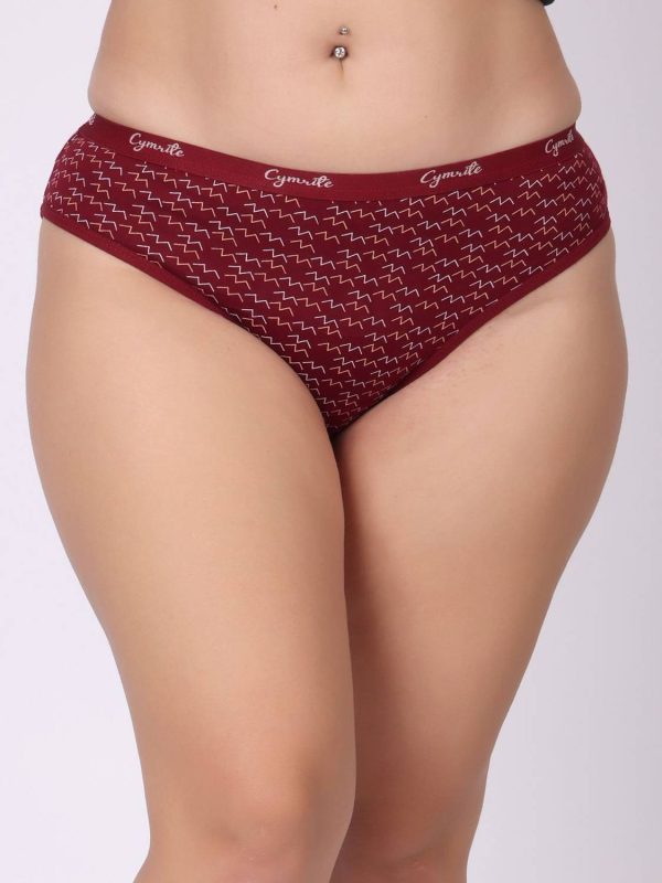 cymrite Women Hipster Multicolor Panty