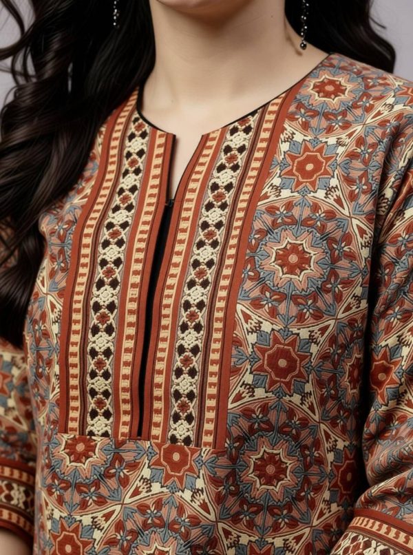Da vastraagaar Casual Printed Women Brown Top