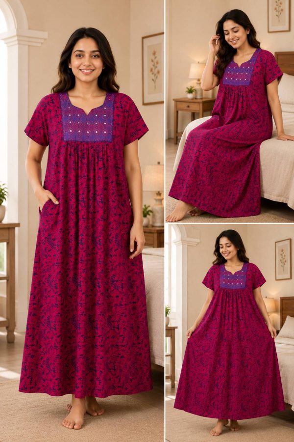 DayDreamStore Women Nightdress