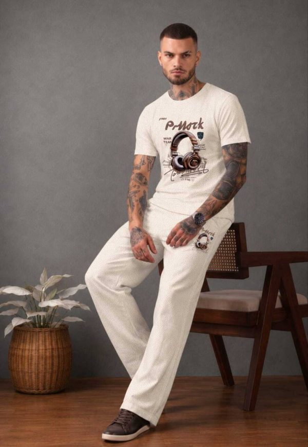 DEER STUDIO Tshirt Pant Co-ords Set
