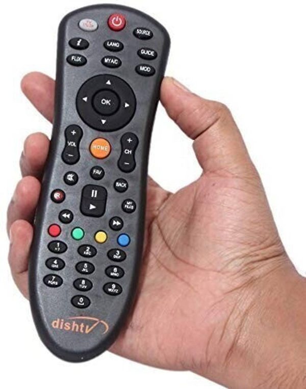 Dish TV Universal (Works With Tv As well) Full HD Recording Dish Tv Remote Controller