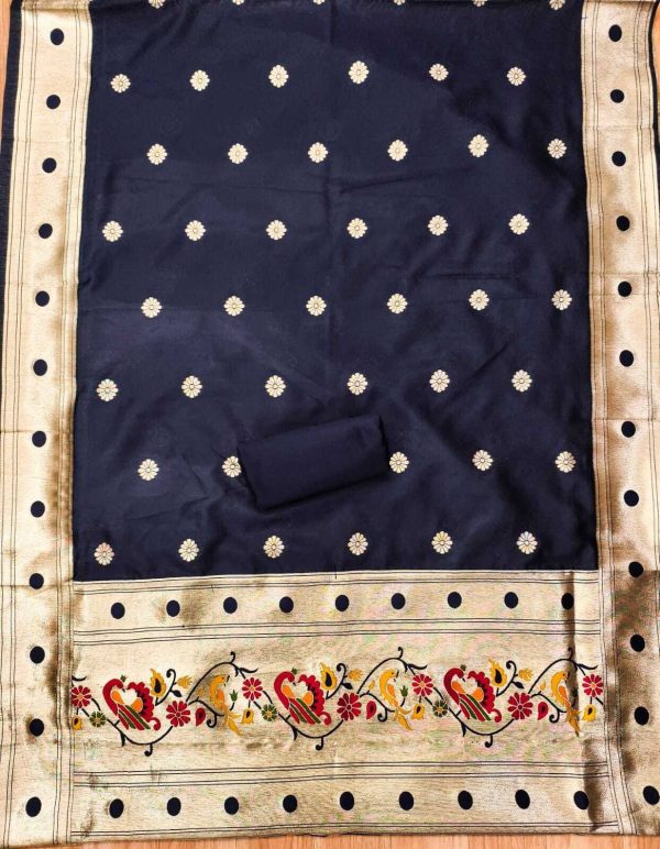 Divastri Cotton Silk Embellished, Self Design Salwar Suit Material