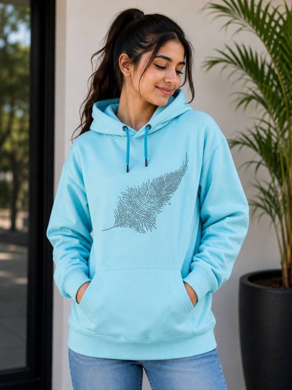 DivRa Clothing Full Sleeve Self Design Women Sweatshirt