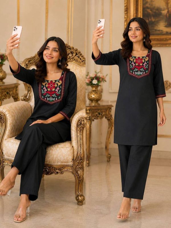 Elishva Tunic Palazzos Co-ords Set