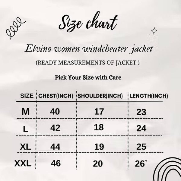 ELVINO Solid Women Wind Cheater
