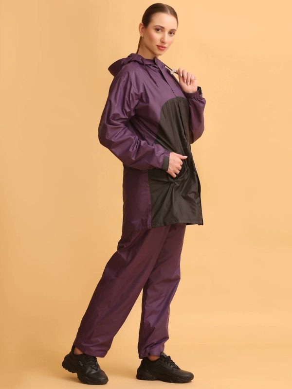 Evershine Colorblock Women Raincoat