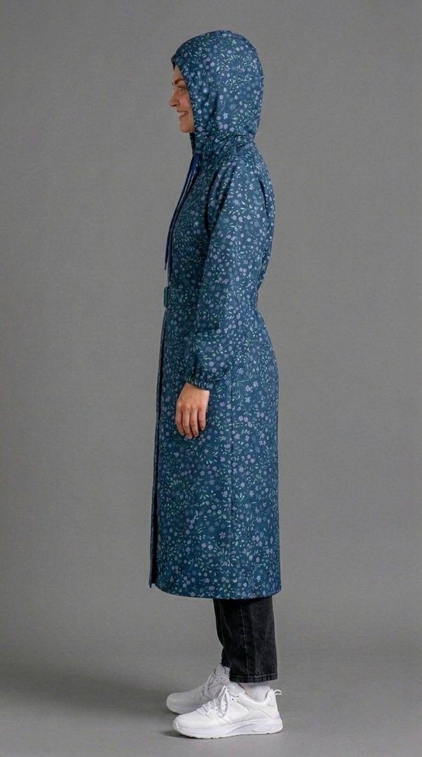 Evershine Floral Print Women Raincoat