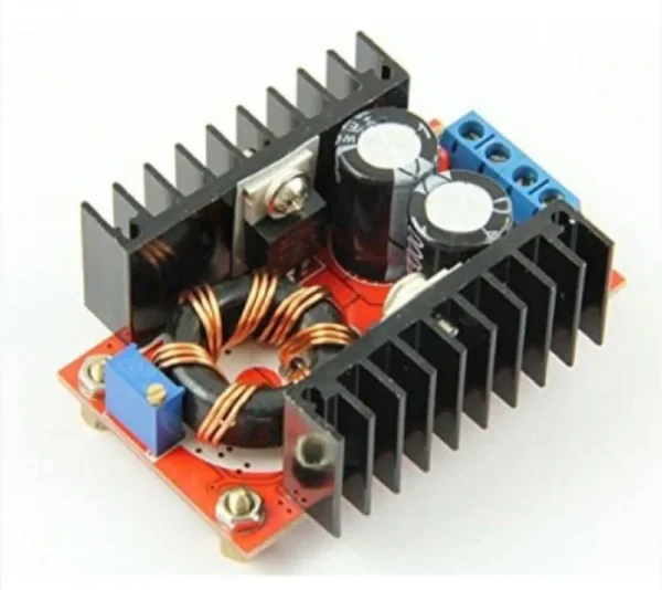 InkOcean 150W DC-DC Step-Up Boost Converter, Power Supply Module (10-32V to 12-35V 6A) Electronic Components Electronic Hobby Kit
