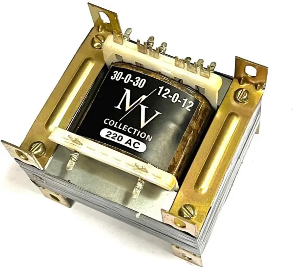 M V COLLECTION 30 0 30 6 AMPERE WITH 12 0 12 2 ANP 100 PERCENT COPPER TRANSFORMER Electronic Components Electronic Hobby Kit