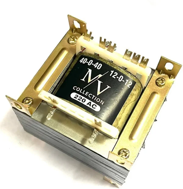 M V COLLECTION 40 0 40 8 AMPERE WITH 12 0 12 2 AMPERE 100 PERCENT COPPER TRANSFORMER Electronic Components Electronic Hobby Kit
