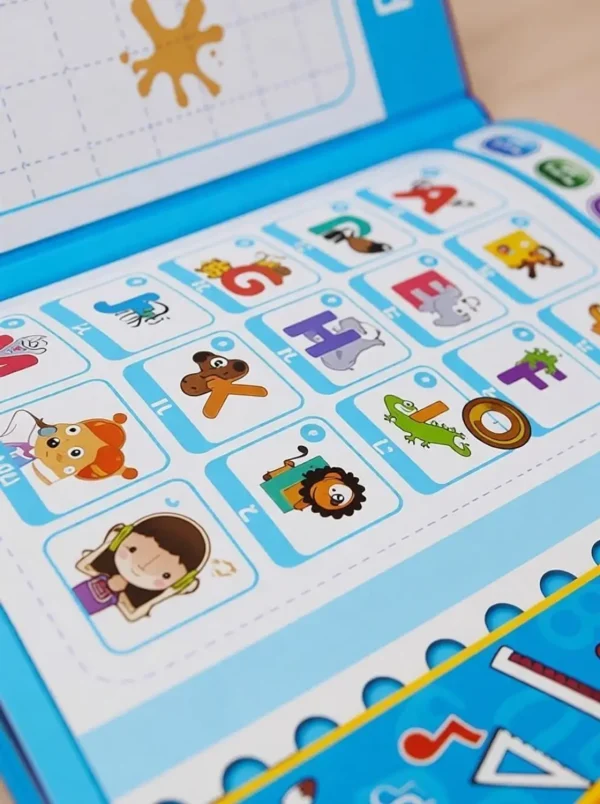 Kidzfun Intelligence Study Book Sound Book English Learning E-Book for Children