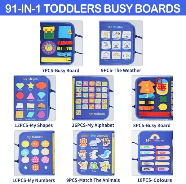 Paritirth Montessori Busy Board