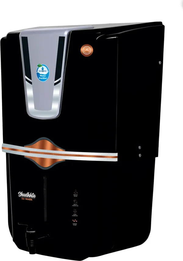 AquaDpure Water Purifier with Aqua Copper Infuser Technology(H13 Enclosed Copper RO) 12 L RO + UV + UF + Copper + TDS Control Water Purifier