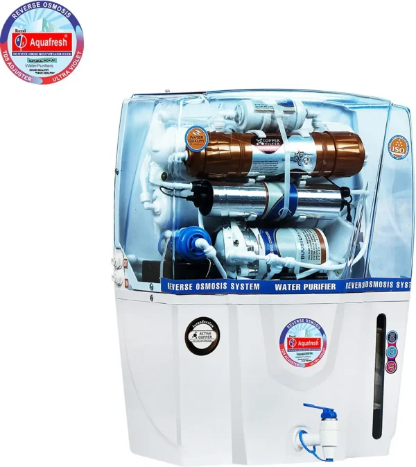 Royal Aquafresh AUDI CPR 8 L RO + UV + UF + Copper + TDS Control Water Purifier