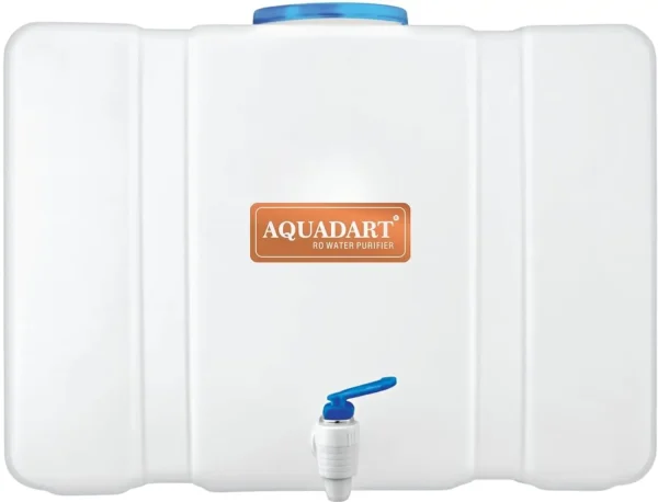 AquaDart Ro & Ac Reject Waste Water Collecting Translucent Storage Tank 18 Liters 18 L Gravity Based Water Purifier