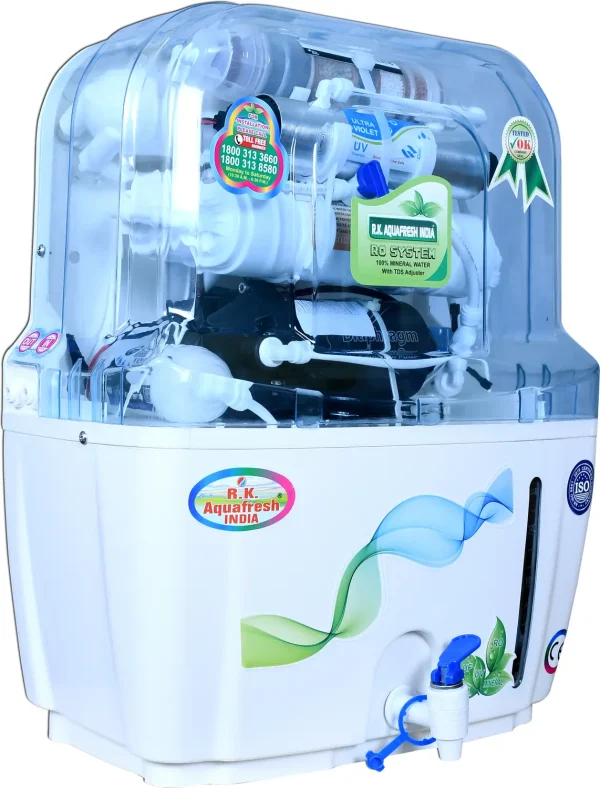 R.K. AQUA FRESH INDIA 33909772488 12 L RO + UV + UF + TDS Control Water Purifier