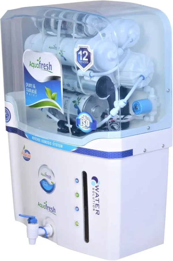 Aqua Fresh NYC purix ALKALINE ro+uv+uf+tds+mineral 15L 15 L RO + UV + UF + TDS Control Water Purifier